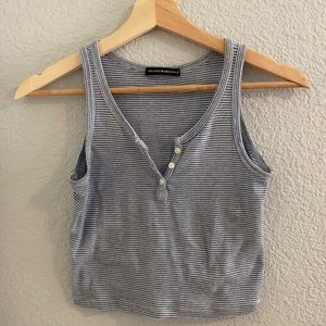 brandy melville dalis button tank